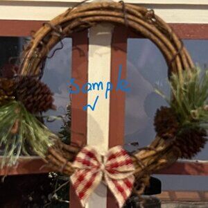 Miniature vine wreaths